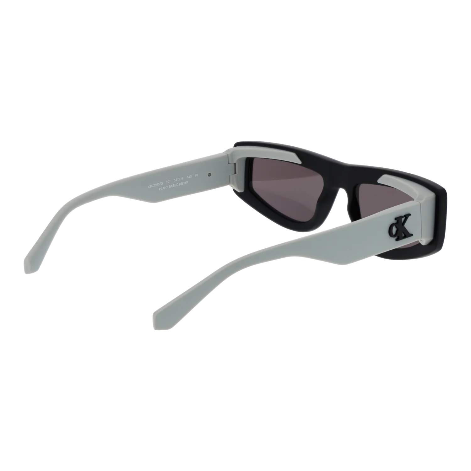 Calvin Klein Jeans Rectangle sunglasses, Calvin Klein Jeans Sunglasses CKJ25607S 001 54 – Burghley & Co (Image 3)