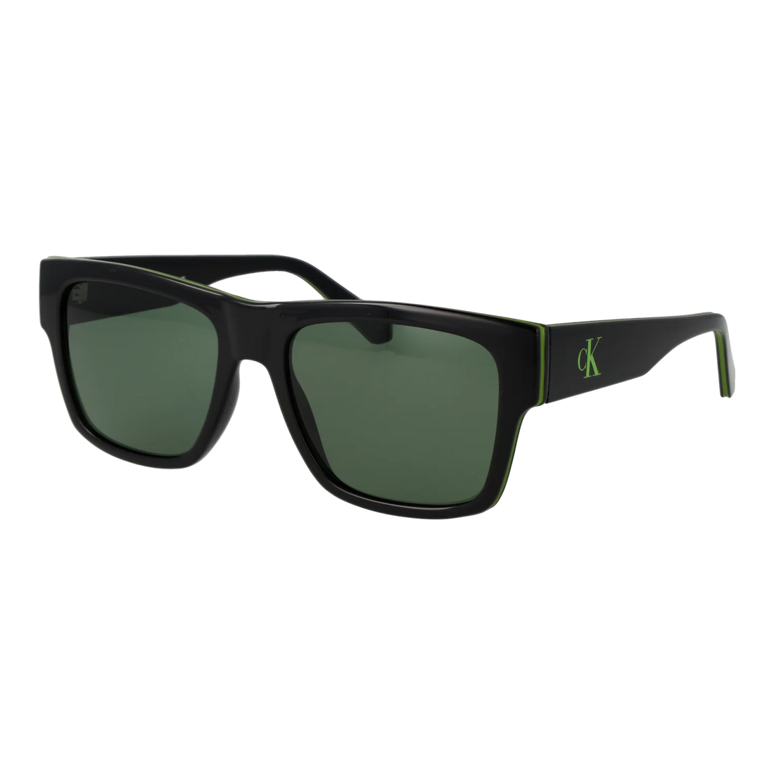 Calvin Klein Jeans Rectangle sunglasses, Calvin Klein Jeans Sunglasses CKJ23605S N 001 56 – Burghley & Co (Image 1)