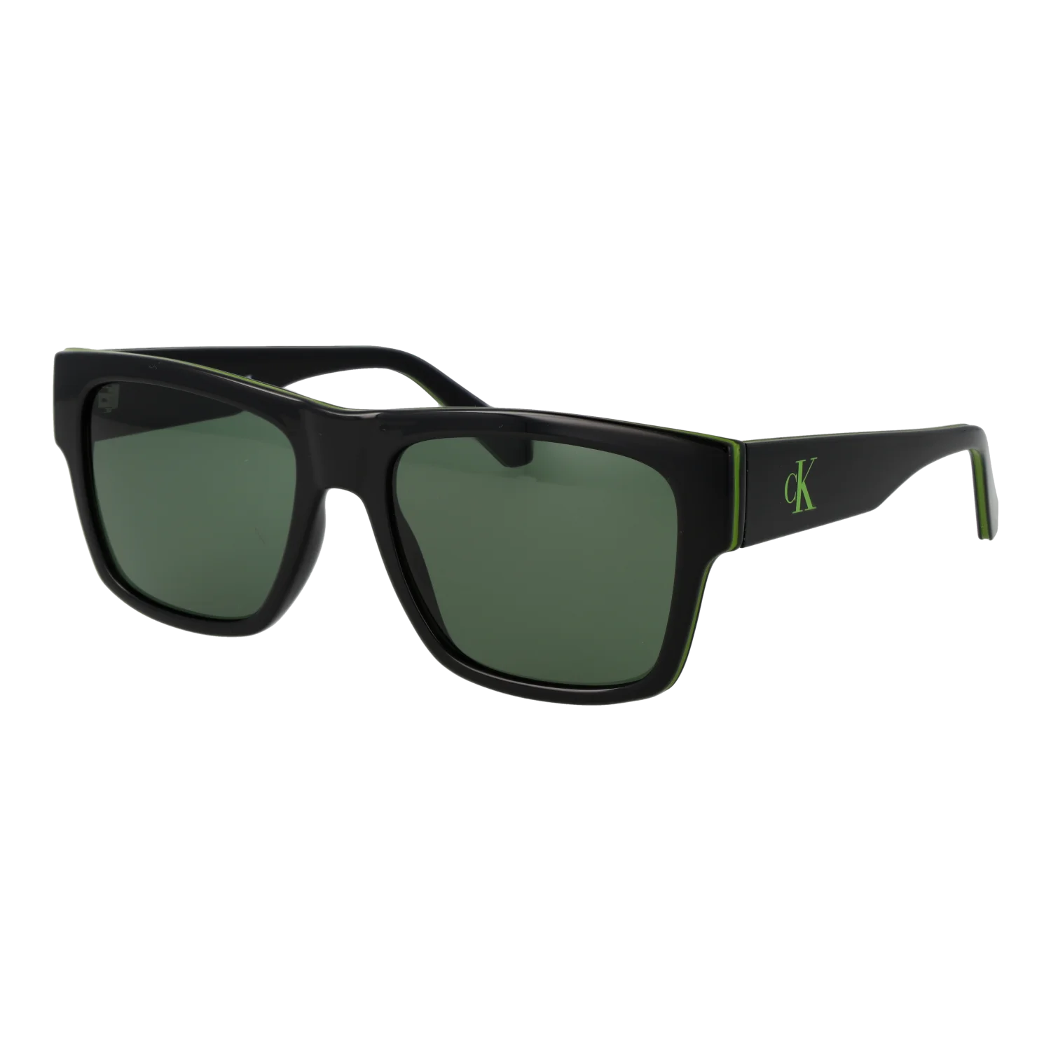 Calvin Klein Jeans Rectangle sunglasses, Calvin Klein Jeans Sunglasses CKJ23605S N 001 56 – Burghley & Co (Image 1)