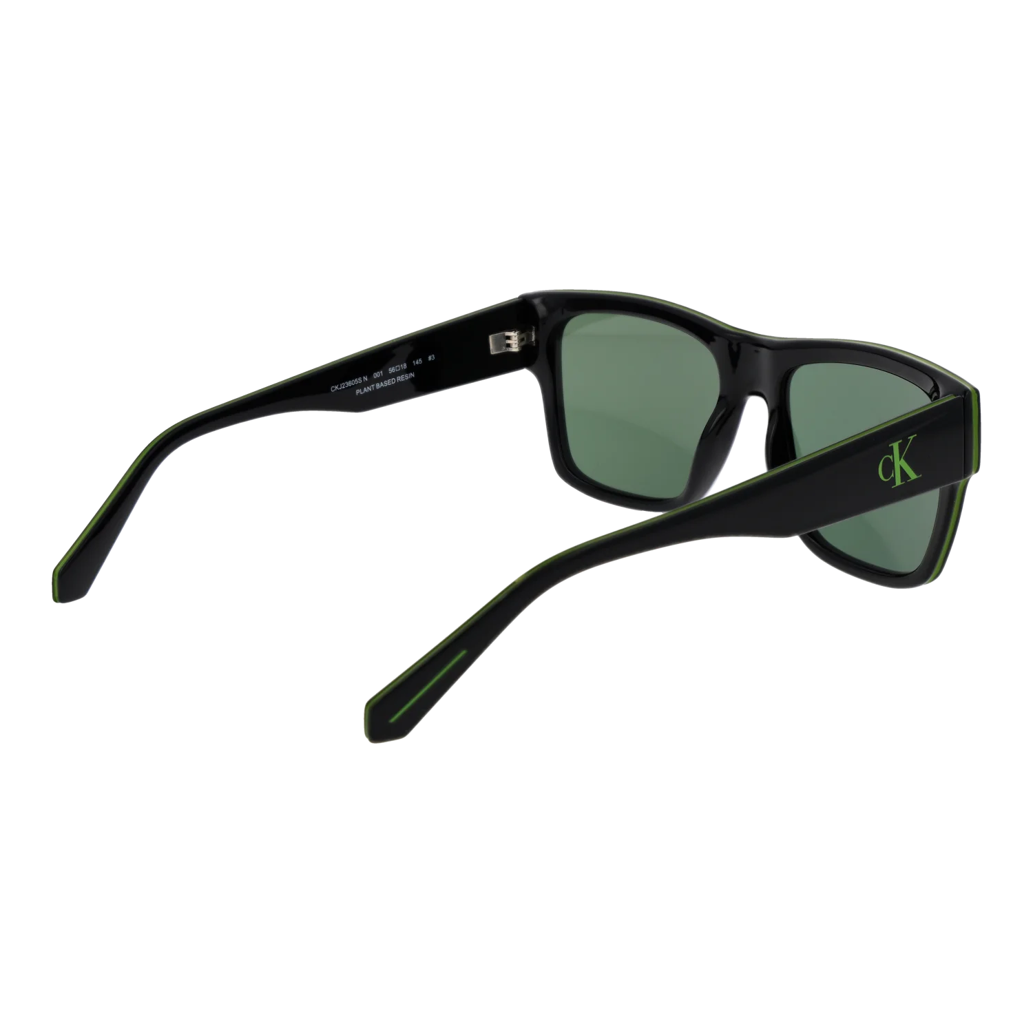 Calvin Klein Jeans Rectangle sunglasses, Calvin Klein Jeans Sunglasses CKJ23605S N 001 56 – Burghley & Co (Image 3)