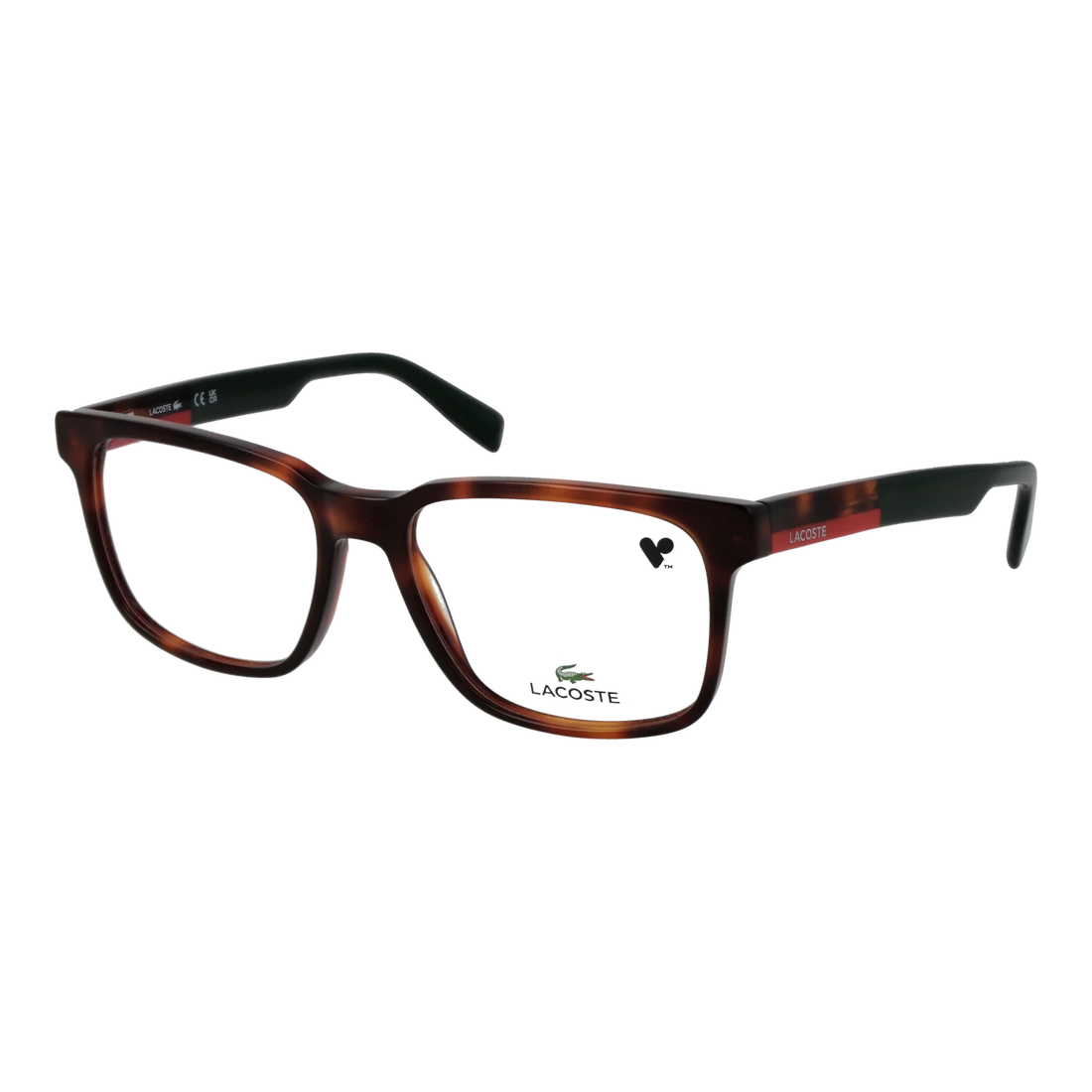 Lacoste Rectangle glasses, Acetate frame, Lacoste Optical Frames L2908 240 55 – Burghley & Co (Image 1)