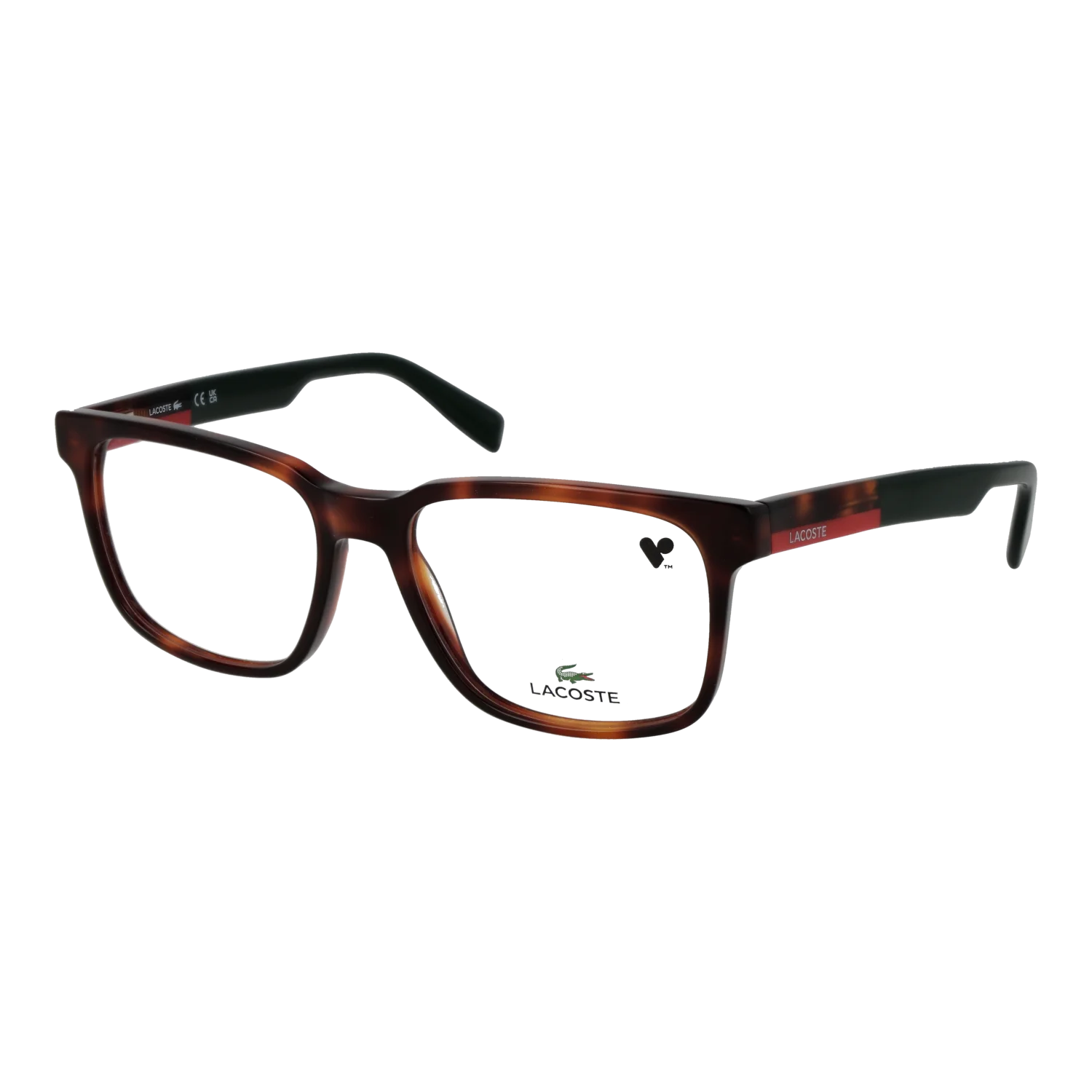 Lacoste Rectangle glasses, Acetate frame, Lacoste Optical Frames L2908 240 55 – Burghley & Co (Image 1)
