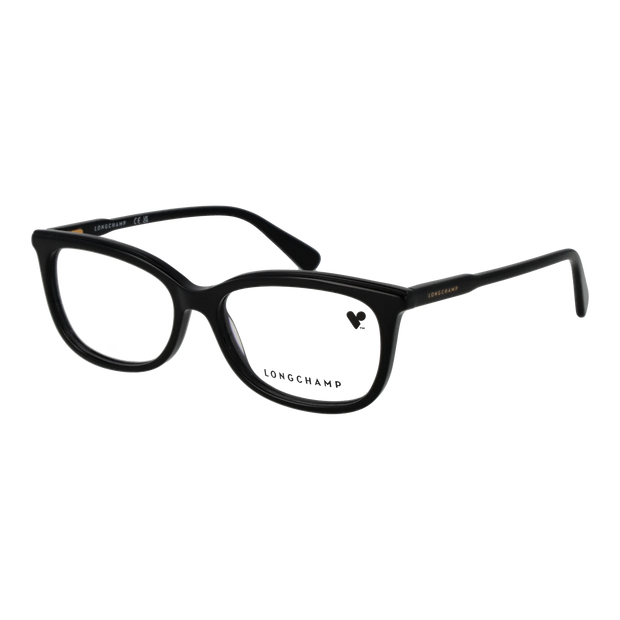 Longchamp Rectangle glasses, Acetate frame, Longchamp Optical Frames LO2718 54001 – Burghley & Co (Image 1)