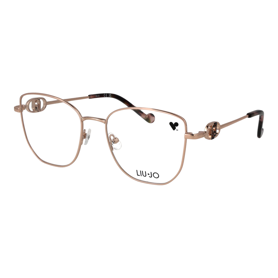 Liu Jo Square glasses in  and , Metal frame, Liu Jo Optical Frames LJ2168 770 53 – Burghley & Co (Image 1)