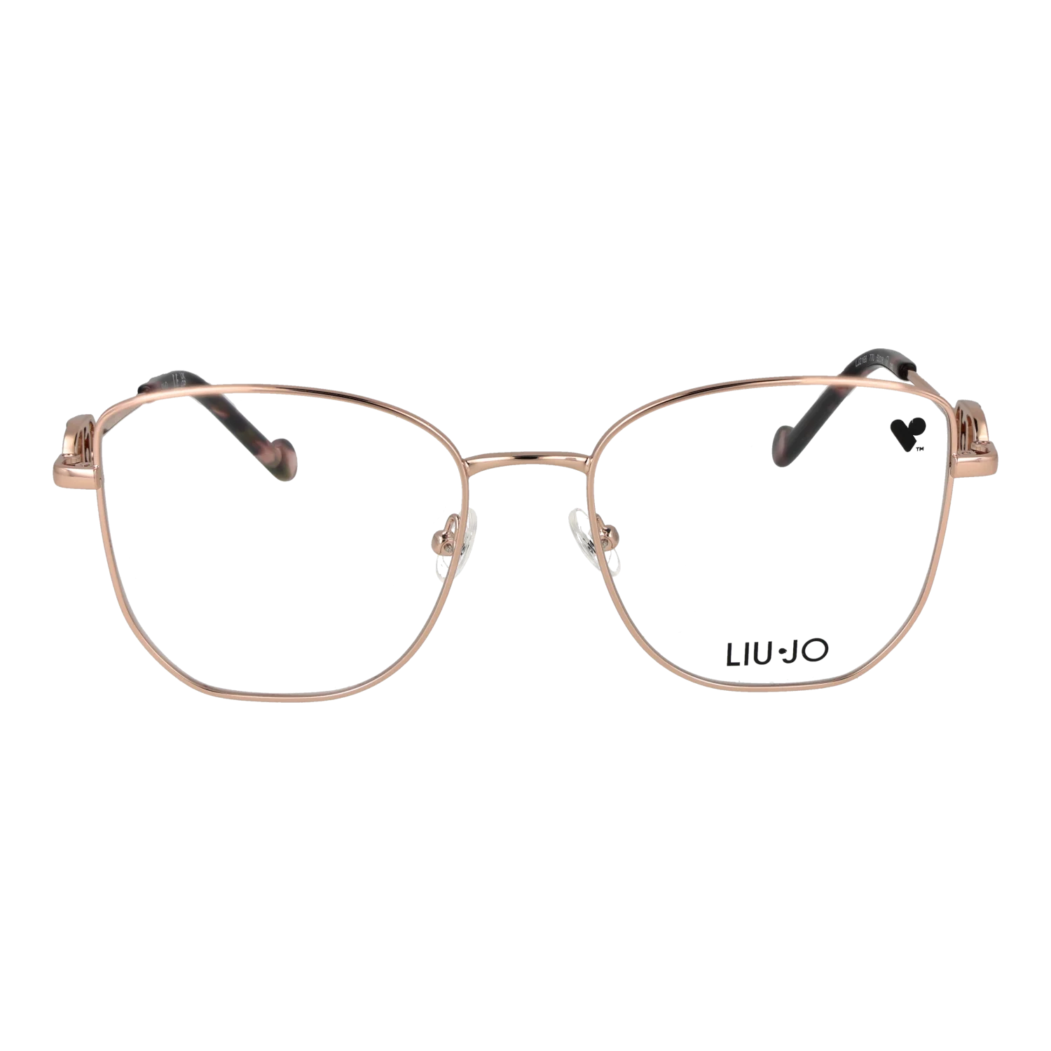 Liu Jo Square glasses in  and , Metal frame, Liu Jo Optical Frames LJ2168 770 53 – Burghley & Co (Image 2)