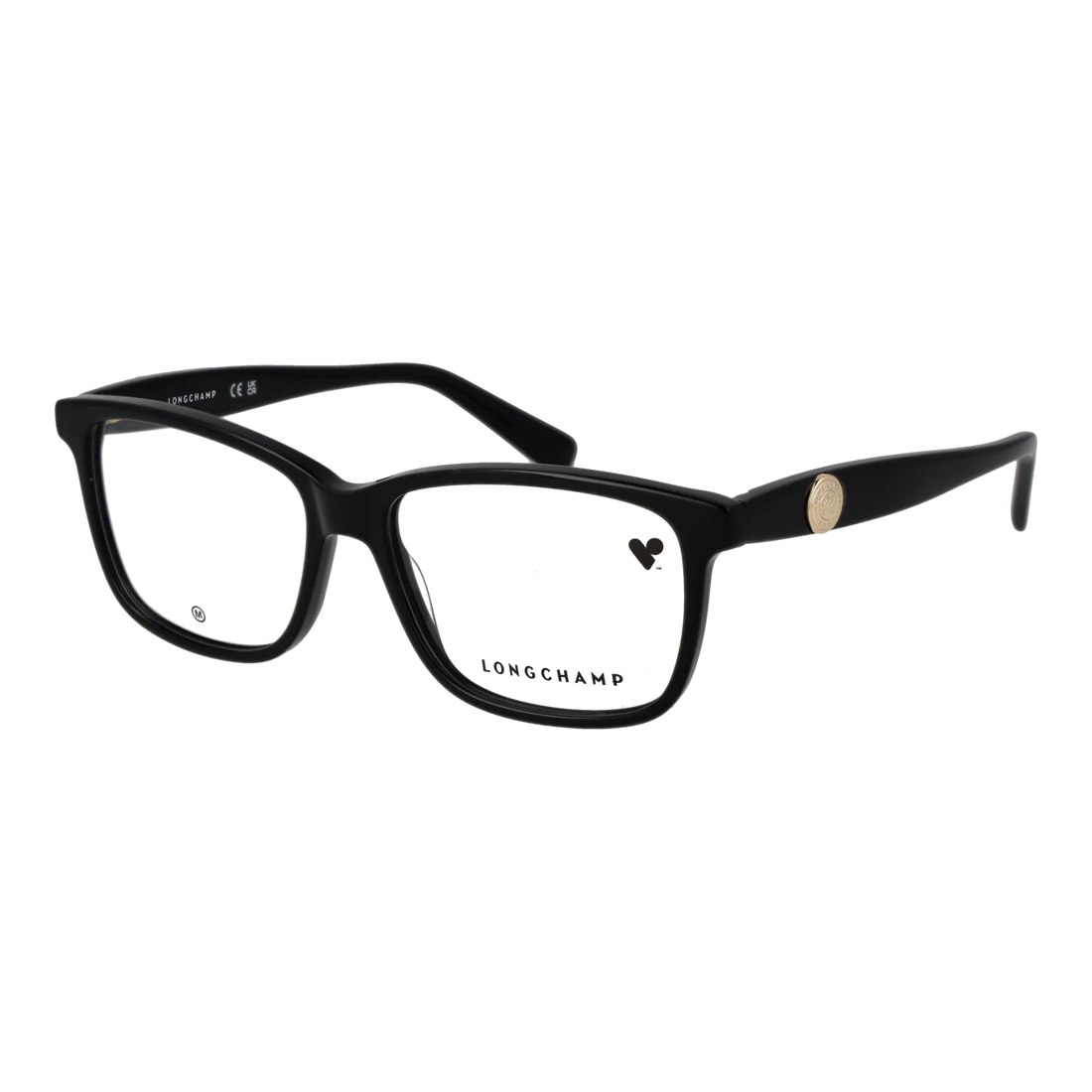 Longchamp Rectangle glasses, Acetate frame, Longchamp Optical Frames LO2716 001 54 – Burghley & Co (Image 1)