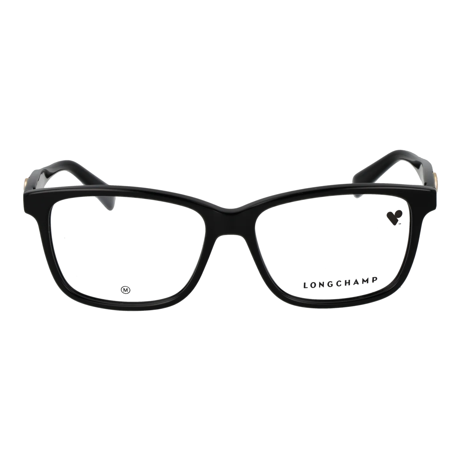 Longchamp Rectangle glasses, Acetate frame, Longchamp Optical Frames LO2716 001 54 – Burghley & Co (Image 2)