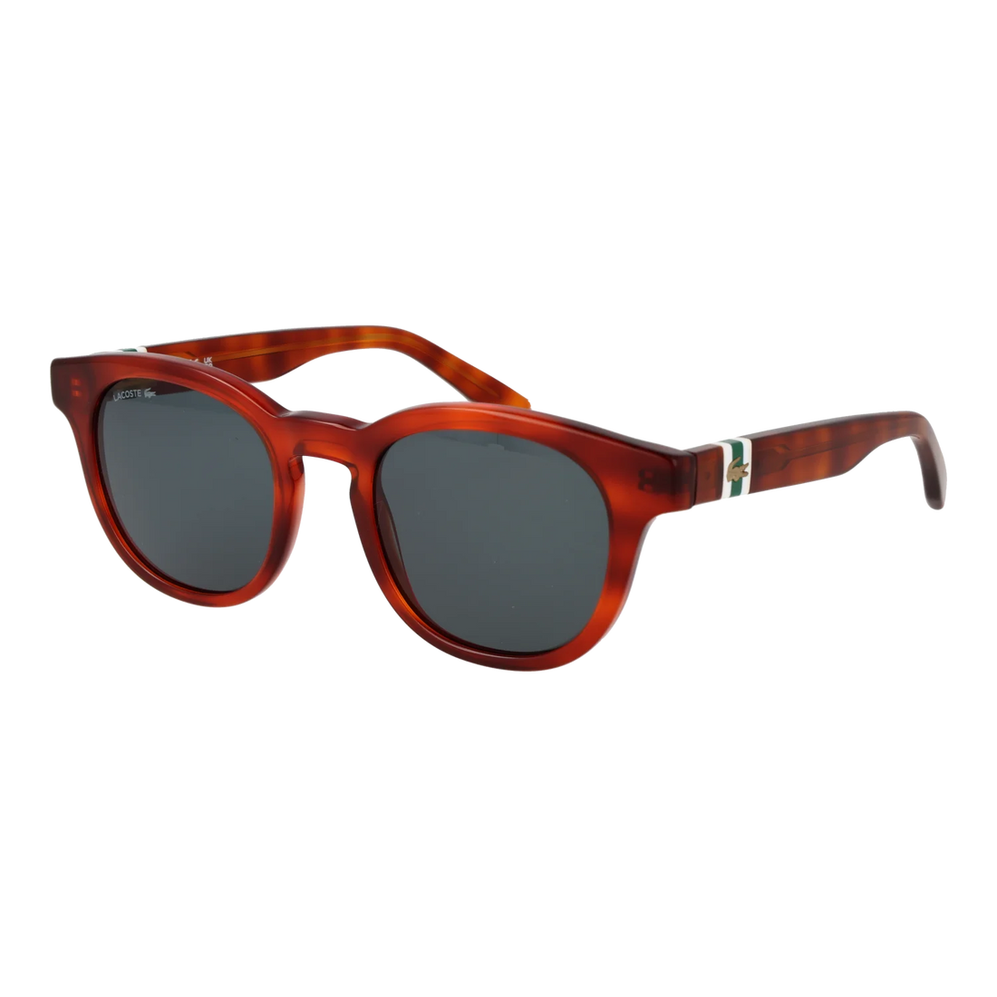 Lacoste Round sunglasses, Acetate frame, Lacoste Sunglasses L6006S 218 49 – Burghley & Co (Image 1)