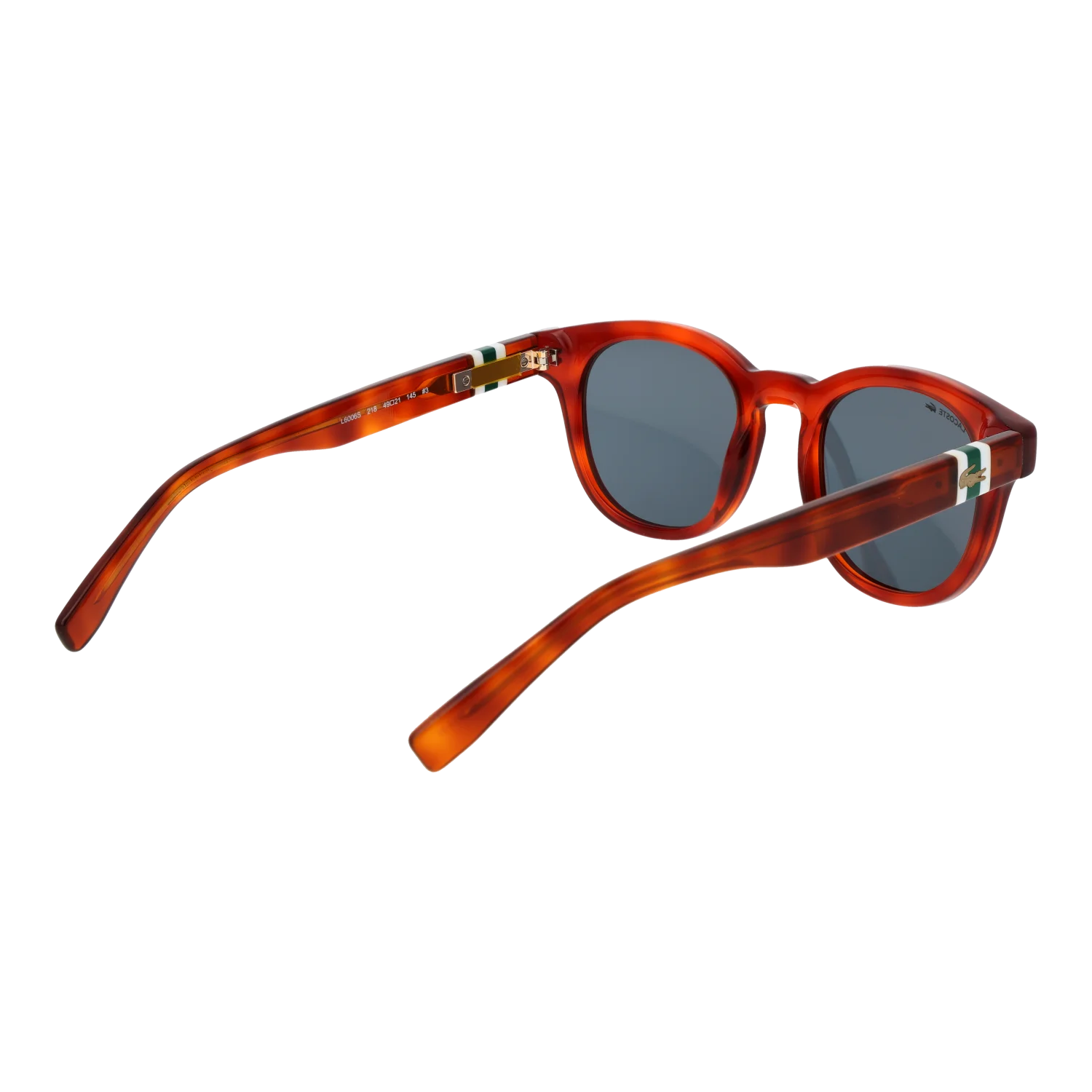 Lacoste Round sunglasses, Acetate frame, Lacoste Sunglasses L6006S 218 49 – Burghley & Co (Image 3)