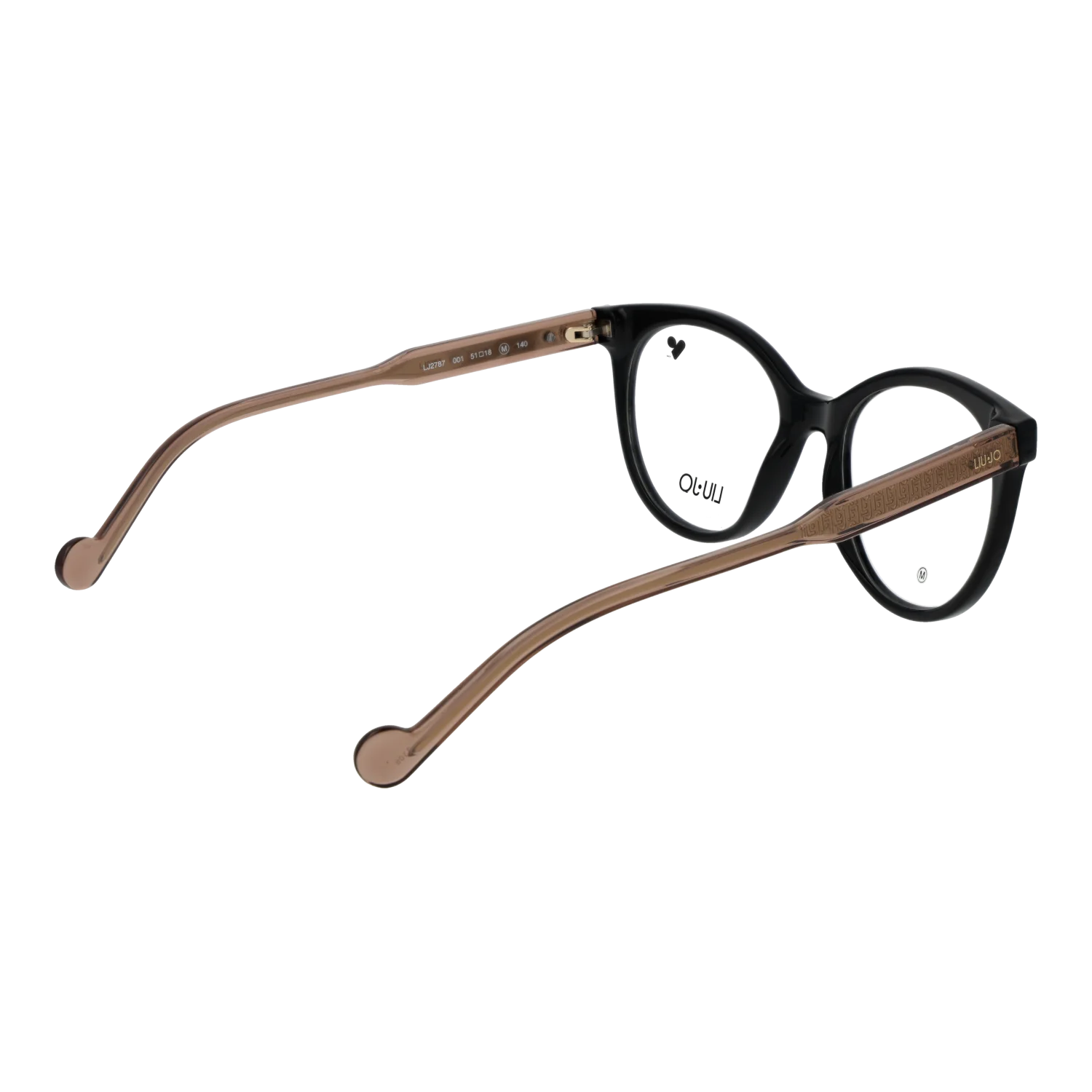 Liu Jo glasses, Plastic frame, Liu Jo Optical Frames LJ2787 001 51 – Burghley & Co (Image 3)