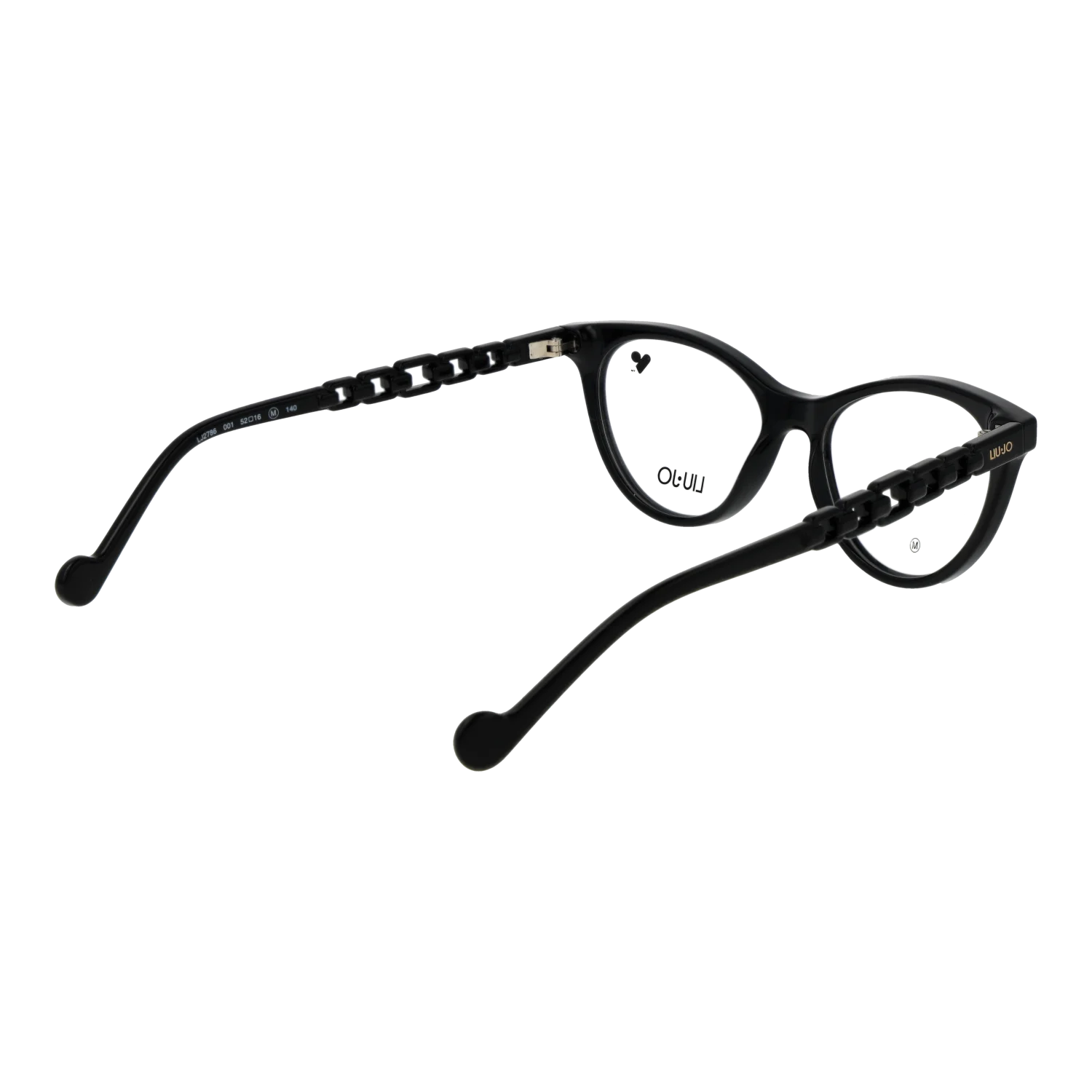 Liu Jo Cat-eye glasses, Liu Jo Optical Frames LJ2786 001 52 – Burghley & Co (Image 3)