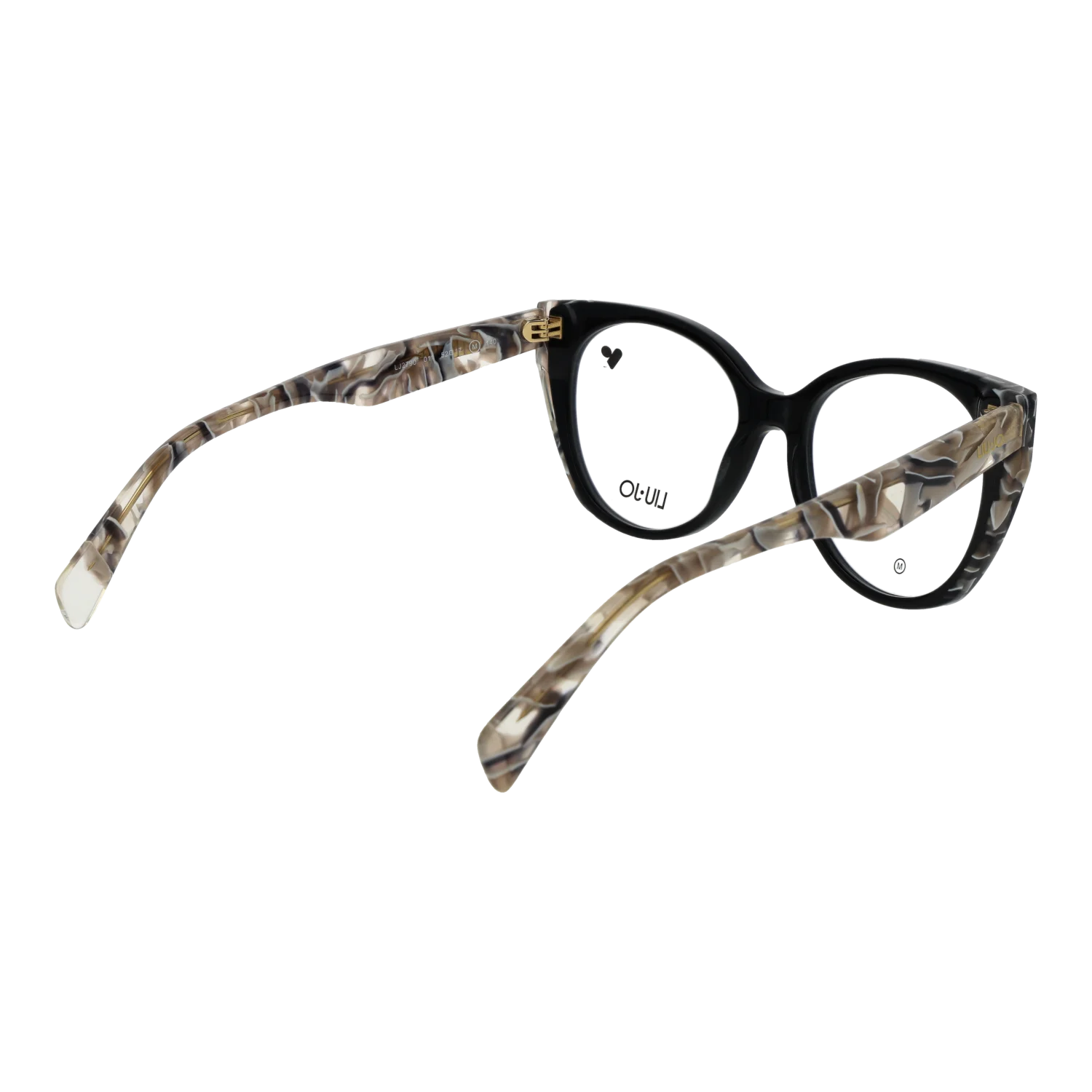 Liu Jo glasses, Acetate frame, Liu Jo Optical Frames LJ2790 011 52 – Burghley & Co (Image 3)