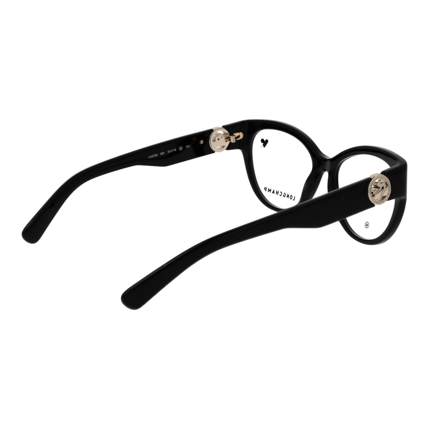 Longchamp glasses, Longchamp Optical Frames LO2728 001 53 – Burghley & Co (Image 3)