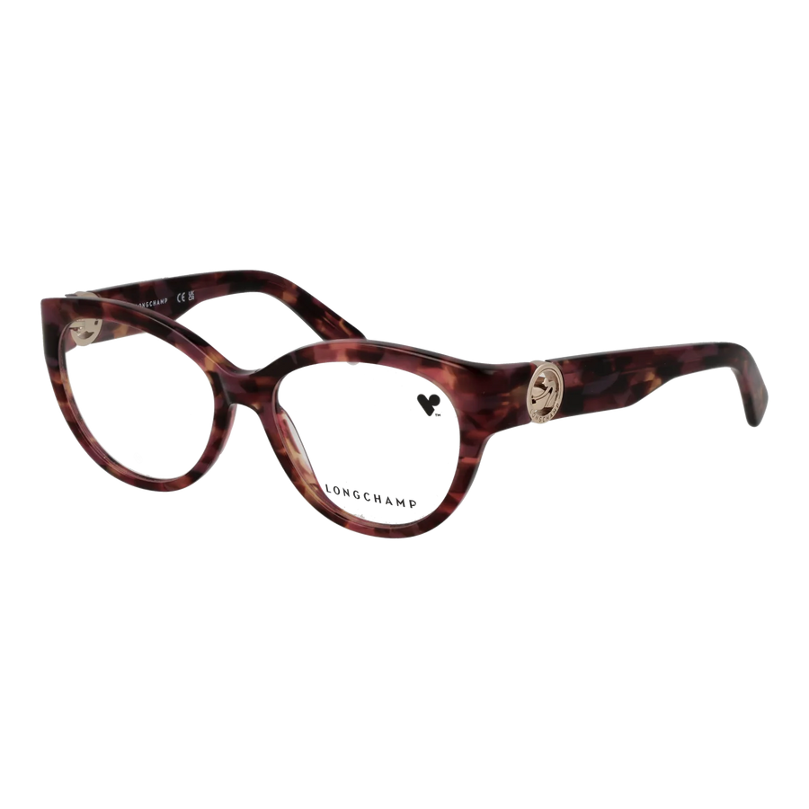 Longchamp Cat-eye glasses, Acetate frame, Longchamp Optical Frames LO2728 53606 – Burghley & Co (Image 1)