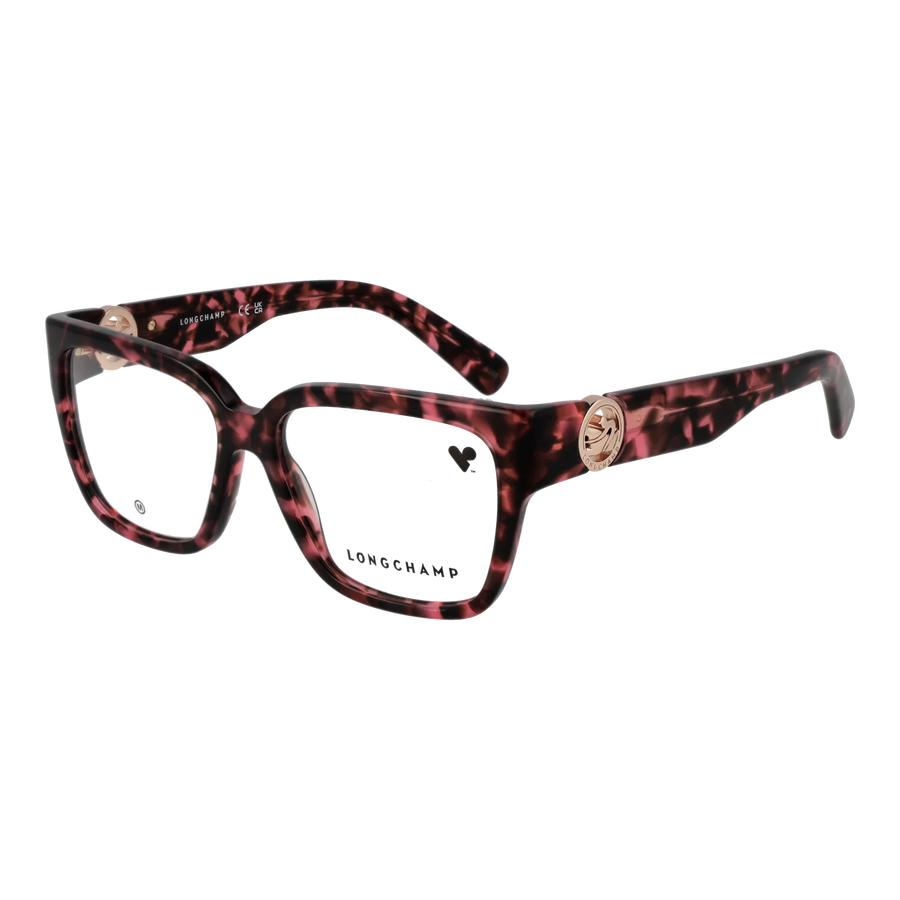 Longchamp Rectangle glasses, Acetate frame, Longchamp Optical Frames LO2731 52690 – Burghley & Co (Image 1)
