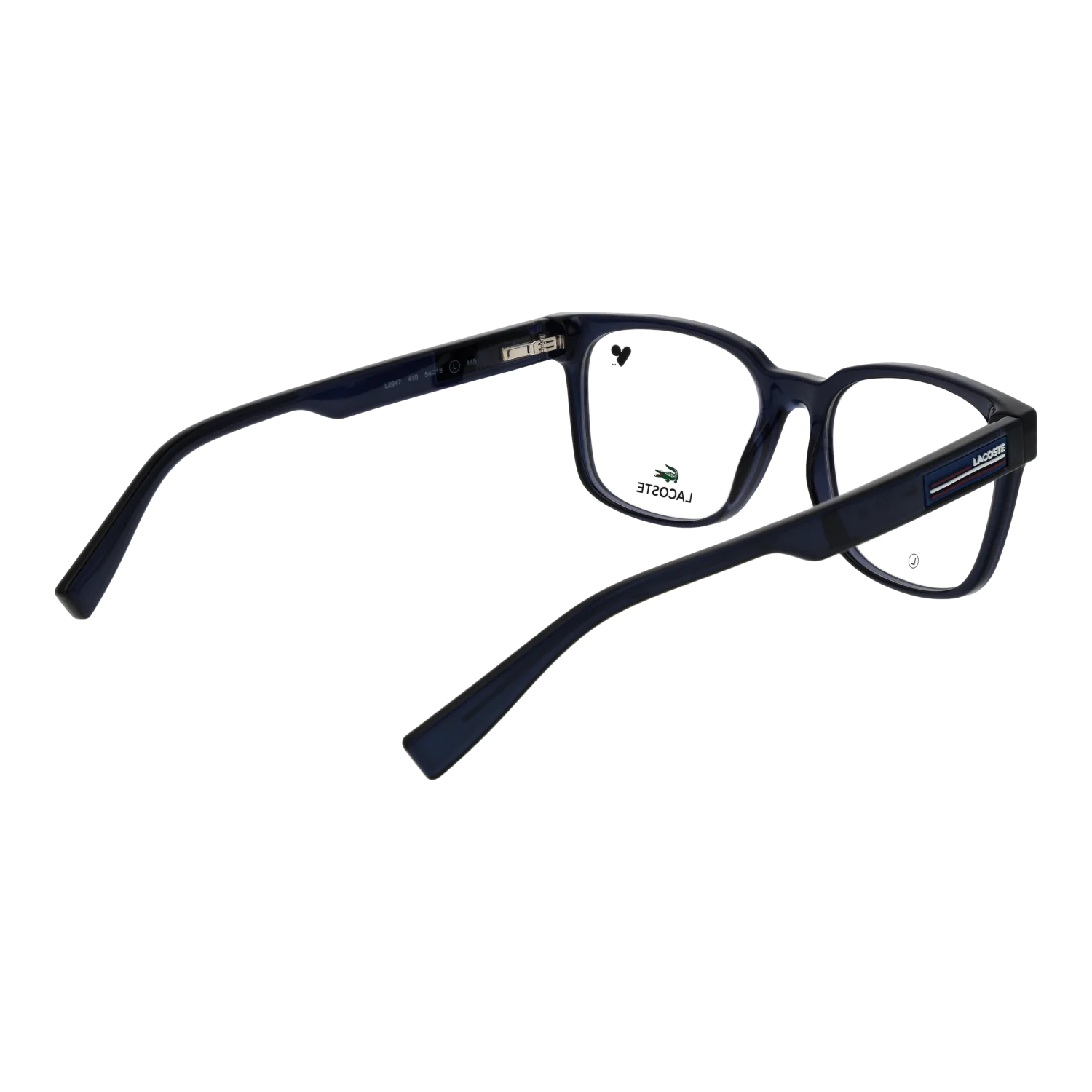 Lacoste Rectangle glasses, Lacoste Optical Frames L2947 410 54 – Burghley & Co (Image 3)