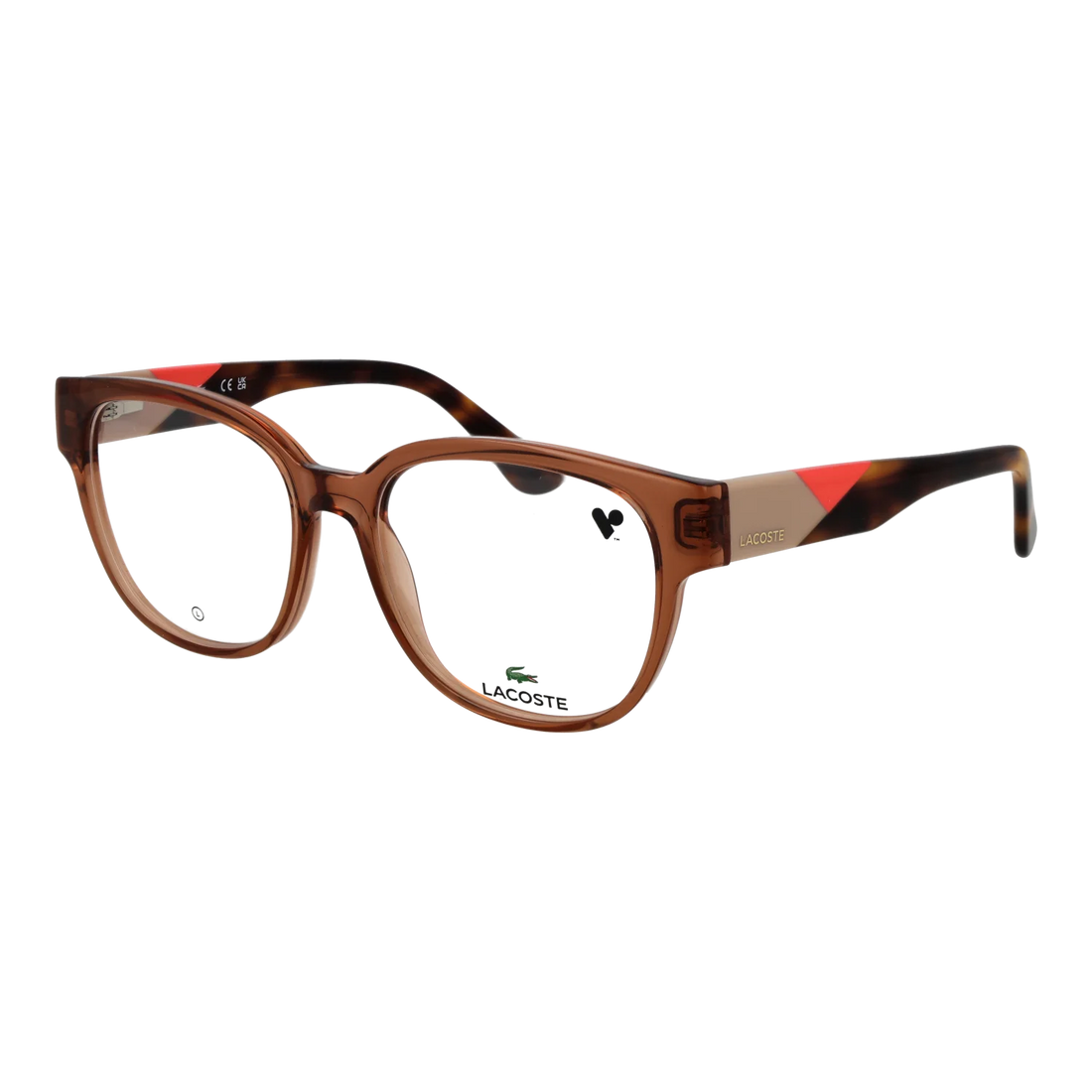 Lacoste Rectangle glasses, Lacoste Optical Frames L2953 232 55 – Burghley & Co (Image 1)