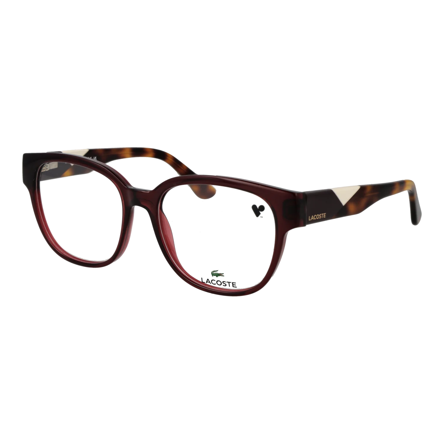Lacoste Rectangle glasses, Lacoste Optical Frames L2953 601 55 – Burghley & Co (Image 1)