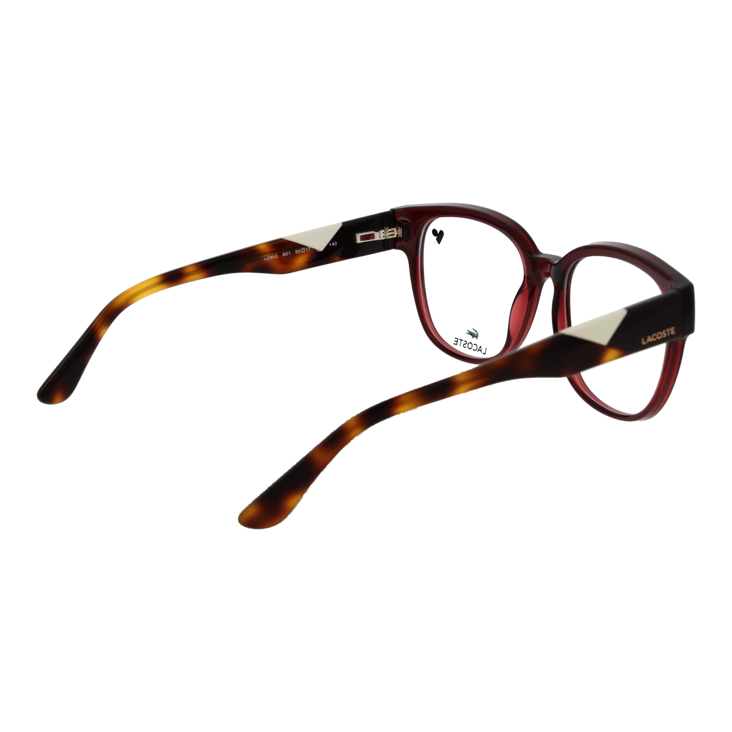 Lacoste Rectangle glasses, Lacoste Optical Frames L2953 601 55 – Burghley & Co (Image 3)