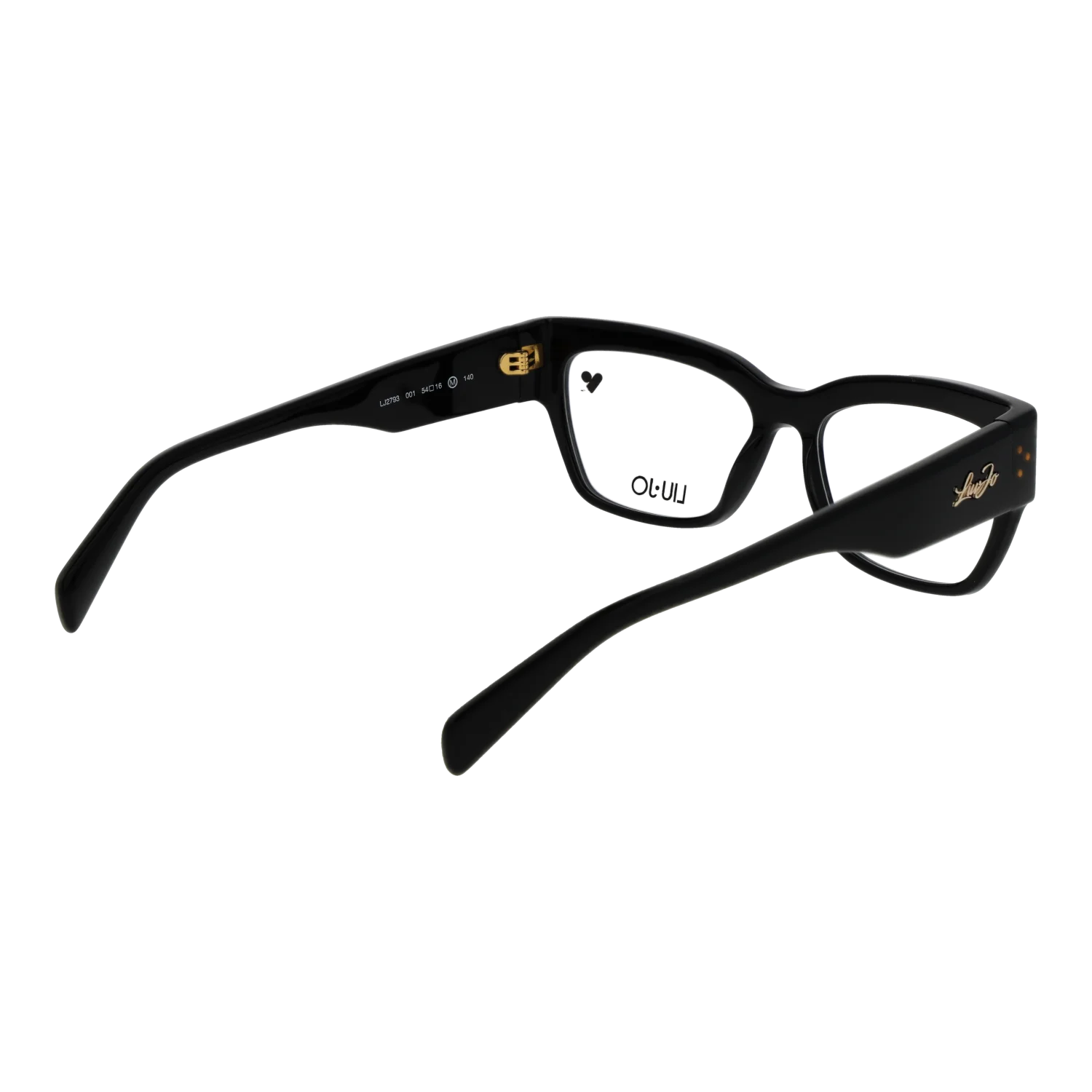 Liu Jo Rectangle glasses, Acetate frame, Liu Jo Optical Frames LJ2793 001 54 – Burghley & Co (Image 3)