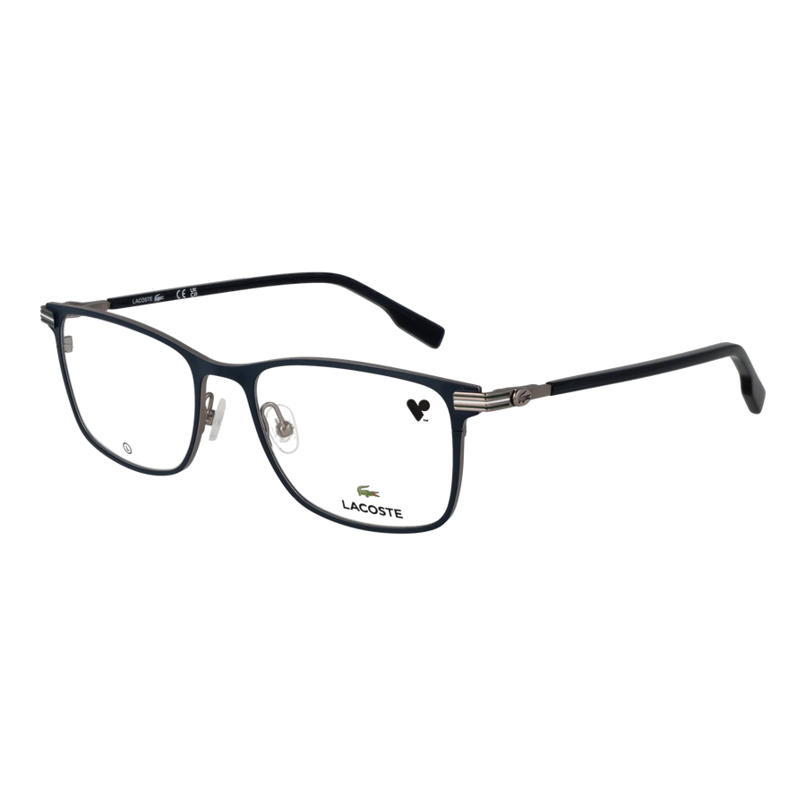 Lacoste Rectangle glasses, Metal frame, Lacoste Optical Frames L2300 424 54 – Burghley & Co (Image 1)