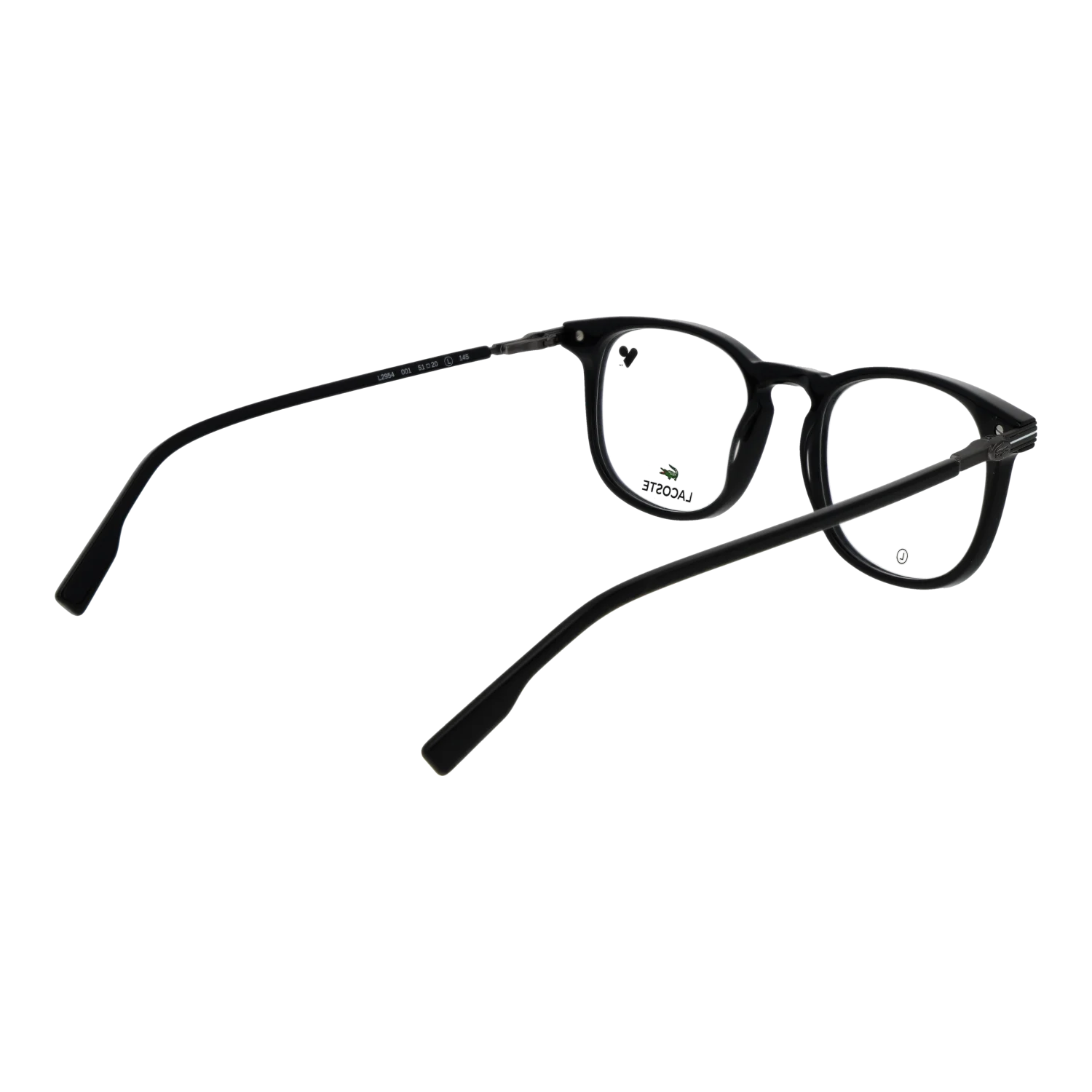 Lacoste Square glasses, Acetate frame, Lacoste Optical Frames L2954 001 51 – Burghley & Co (Image 3)