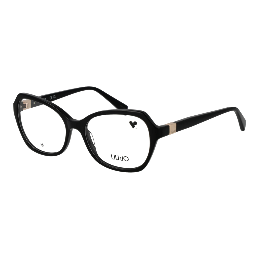 Liu Jo Cat-eye glasses, Acetate frame, Liu Jo Optical Frames LJ2813 001 53 – Burghley & Co (Image 1)