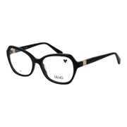 Liu Jo Cat-eye glasses, Acetate frame, Liu Jo Optical Frames LJ2813 001 53 – Burghley & Co (Image 1)