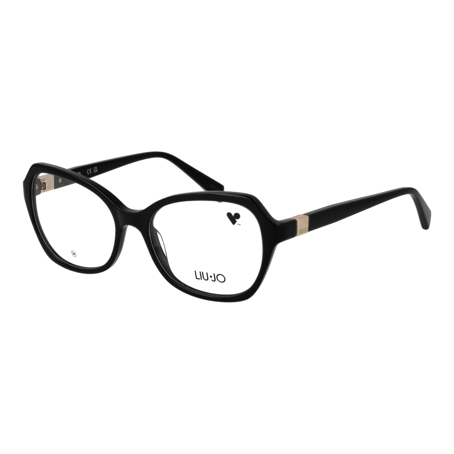 Liu Jo Cat-eye glasses, Acetate frame, Liu Jo Optical Frames LJ2813 001 53 – Burghley & Co (Image 1)
