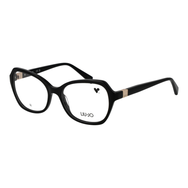 Liu Jo Cat-eye glasses, Acetate frame, Liu Jo Optical Frames LJ2813 001 53 – Burghley & Co (Image 1)