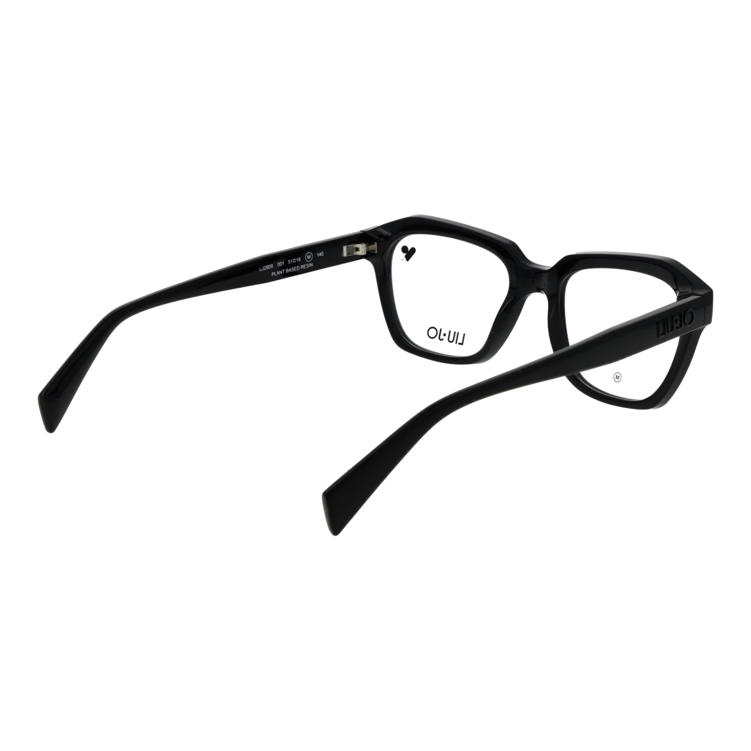 Liu Jo Square glasses, Liu Jo Optical Frames LJ2809 001 51 – Burghley & Co (Image 3)