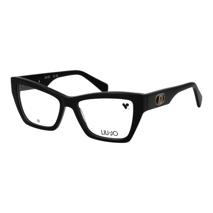Liu Jo Rectangle glasses, Acetate frame, Liu Jo Optical Frames LJ2827 001 53 – Burghley & Co (Image 1)