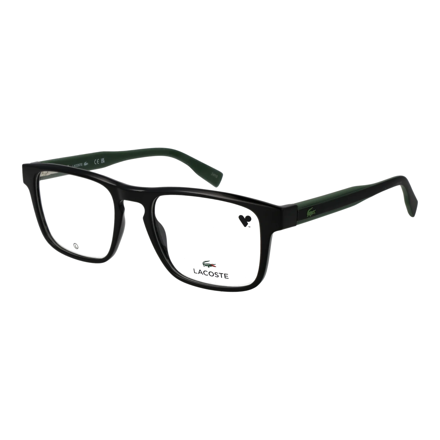 Lacoste Rectangle glasses, Lacoste Optical Frames L2972 001 54 – Burghley & Co (Image 1)