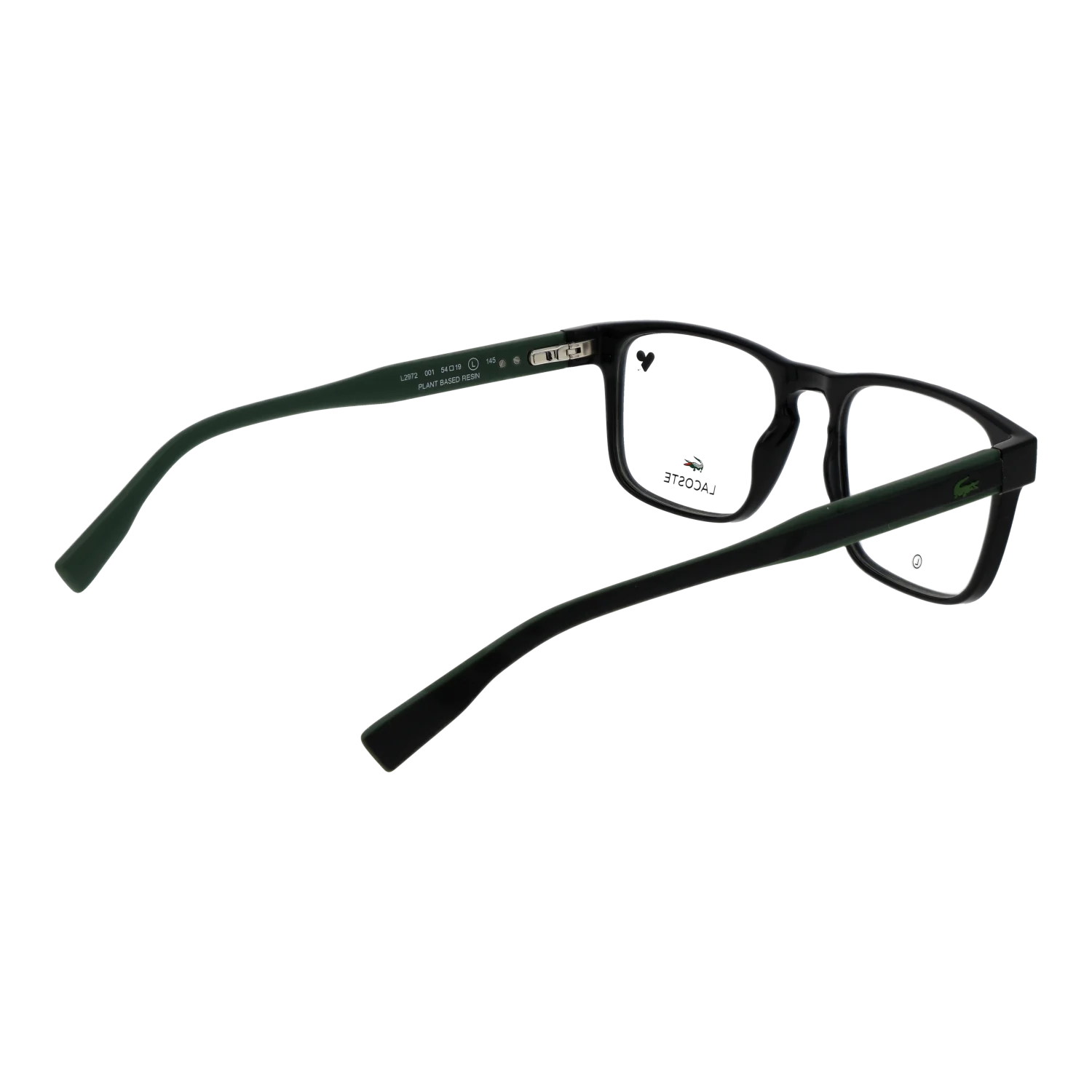 Lacoste Rectangle glasses, Lacoste Optical Frames L2972 001 54 – Burghley & Co (Image 3)