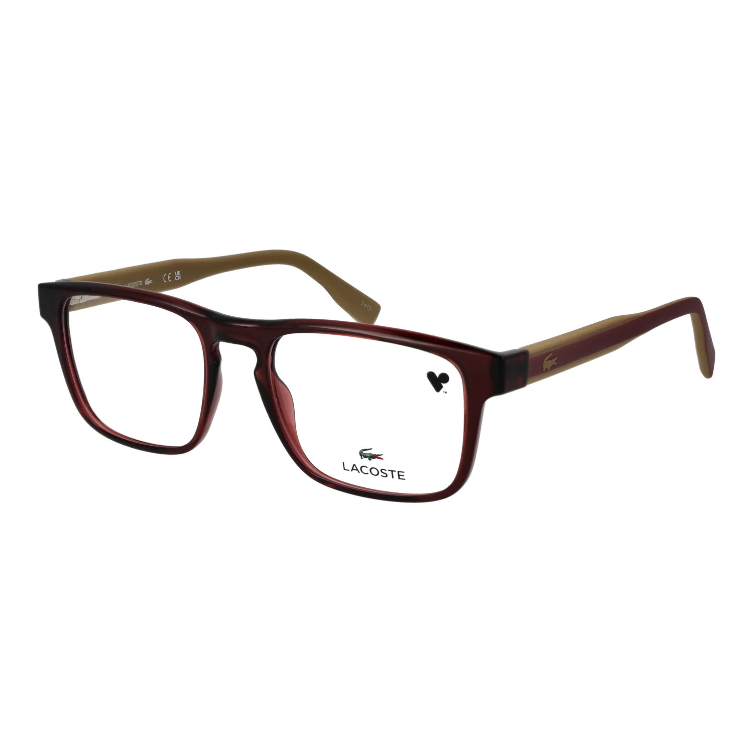 Lacoste Rectangle glasses, Lacoste Optical Frames L2972 601 54 – Burghley & Co (Image 1)