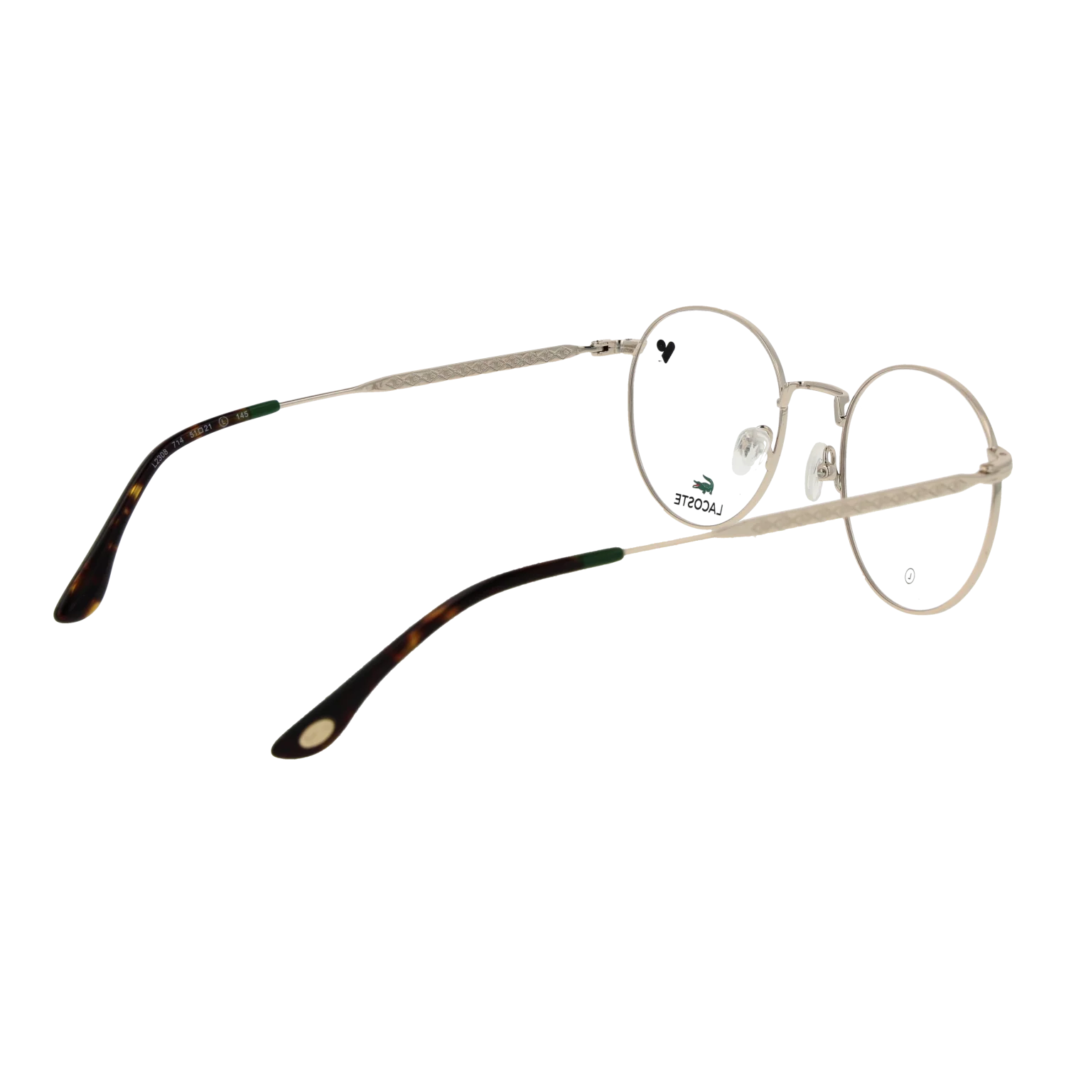 Lacoste Round glasses, Metal frame, Lacoste Optical Frames L2308 714 51 – Burghley & Co (Image 3)