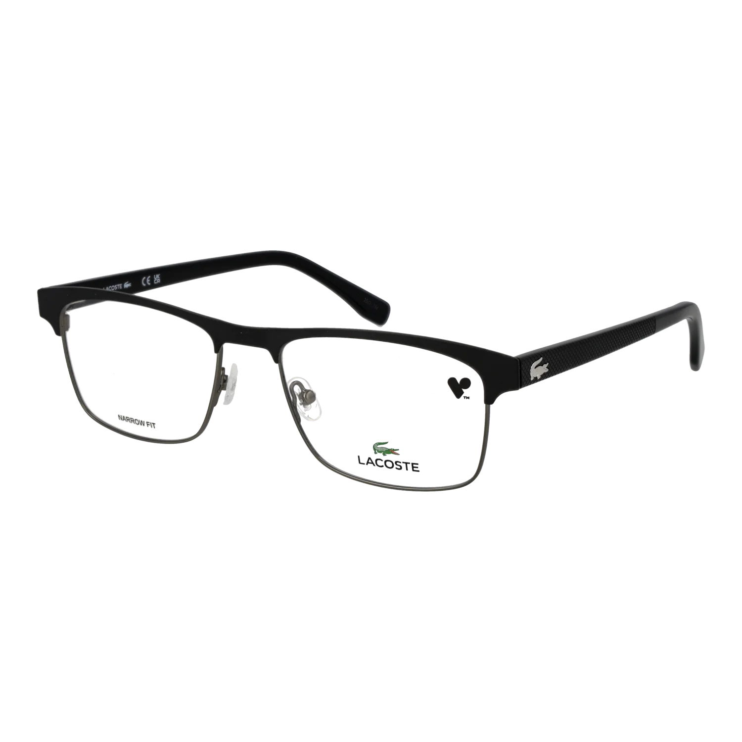 Lacoste glasses, Metal frame, Lacoste Optical Frames L2198N 001 55 – Burghley & Co (Image 1)