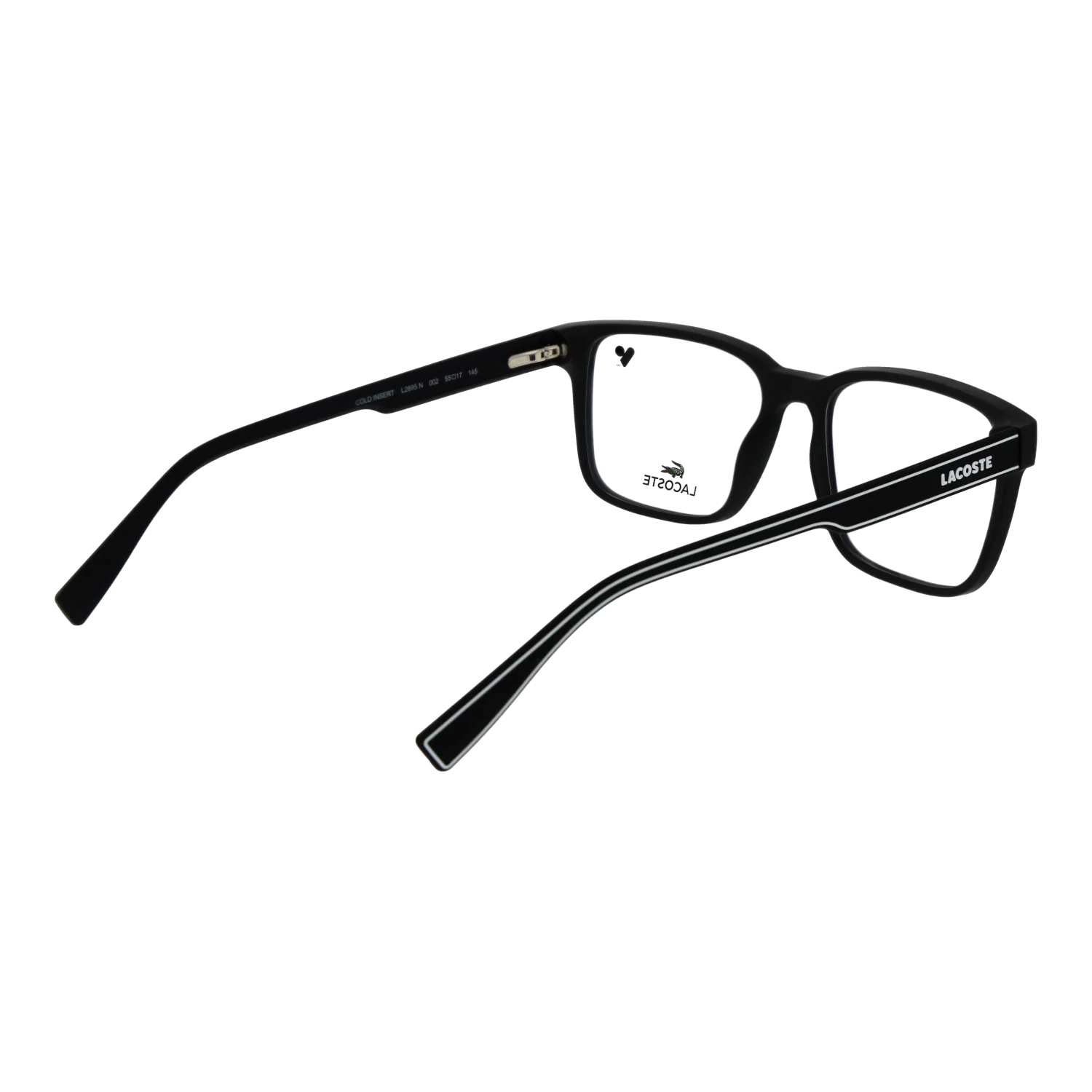 Lacoste Rectangle glasses, Lacoste Optical Frames L2895 N 002 55 – Burghley & Co (Image 3)