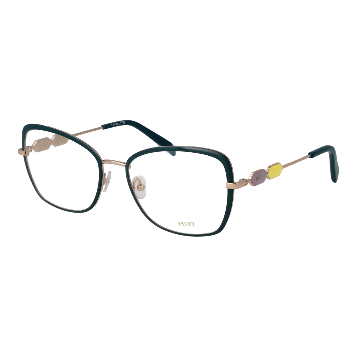 Pucci Cat-eye glasses, Metal frame, Pucci Optical Frames EP5186 089 56 – Burghley & Co (Image 1)