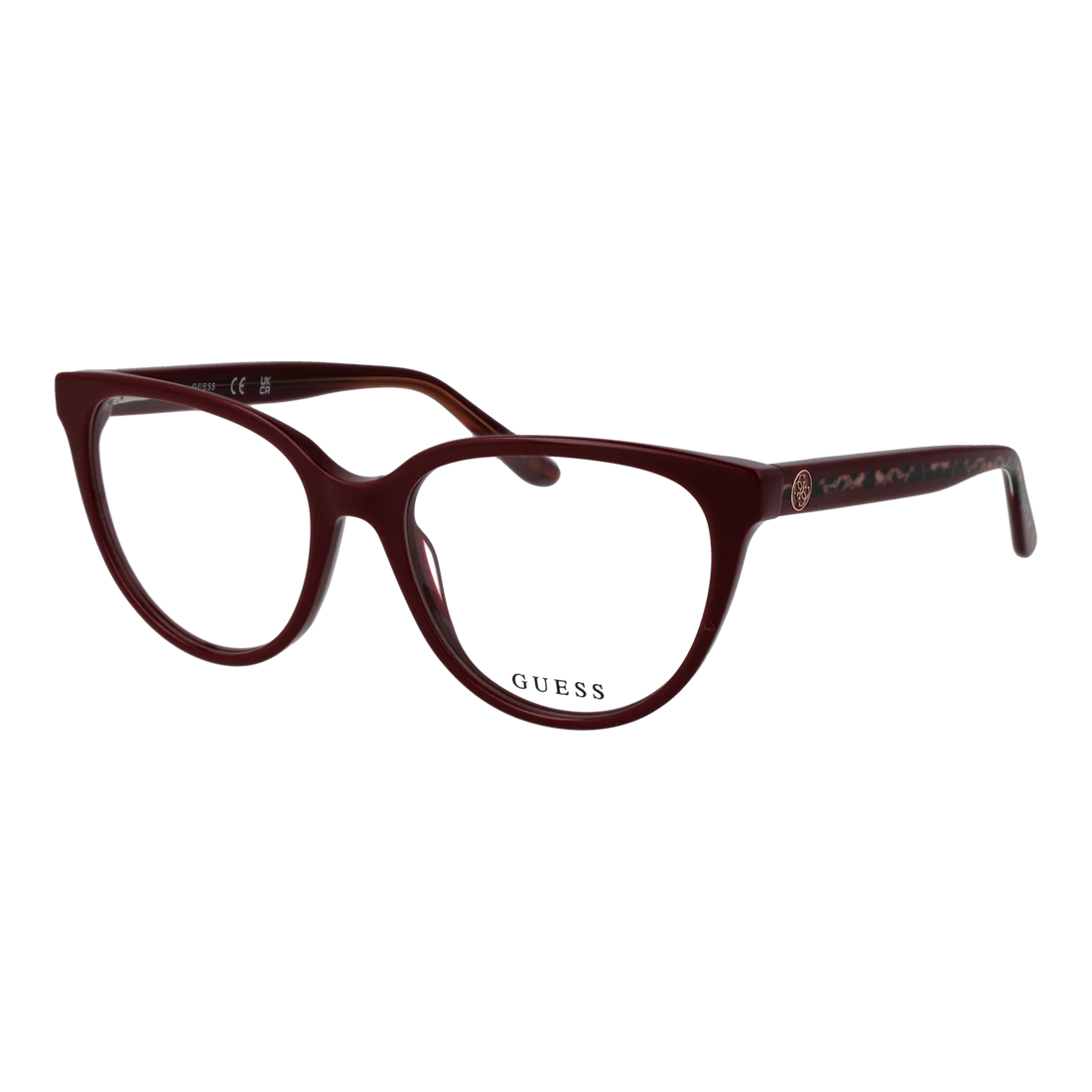 Guess Cat-eye glasses, Acetate frame, Guess Optical Frames GU2872 069 54 – Burghley & Co (Image 1)