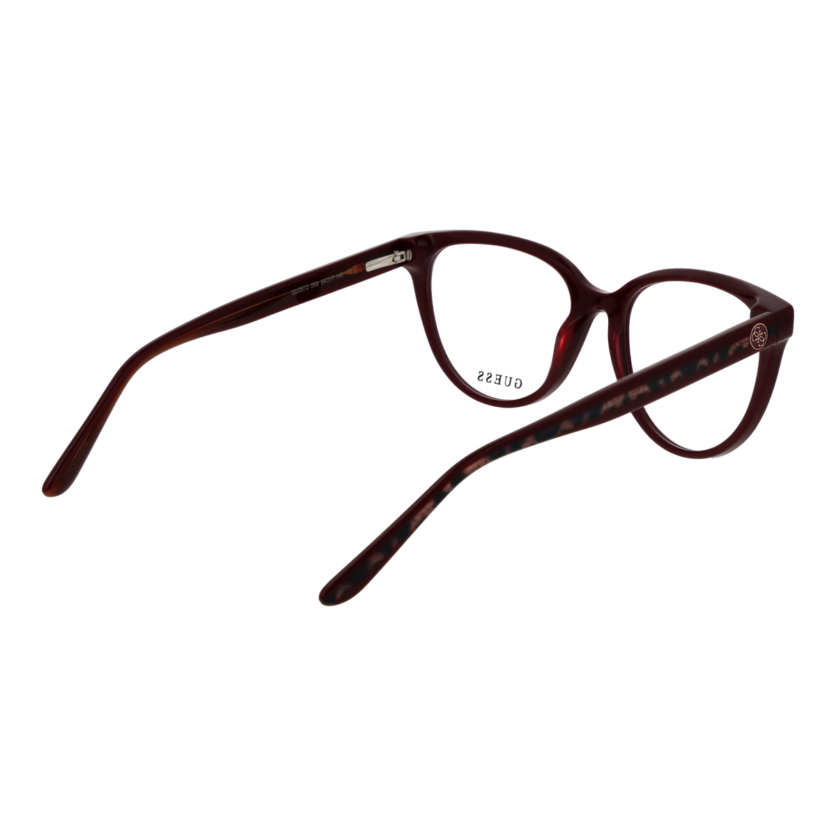 Guess Cat-eye glasses, Acetate frame, Guess Optical Frames GU2872 069 54 – Burghley & Co (Image 3)
