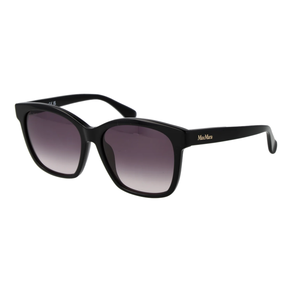 Max Mara sunglasses, Max Mara Sunglasses MM0042 01B 56 – Burghley & Co (Image 1)