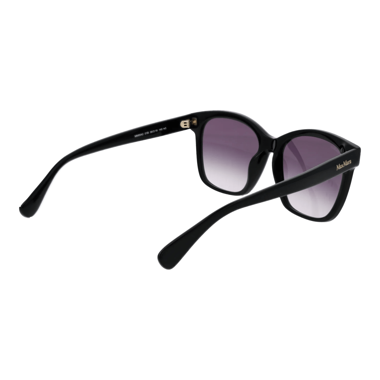 Max Mara sunglasses, Max Mara Sunglasses MM0042 01B 56 – Burghley & Co (Image 3)