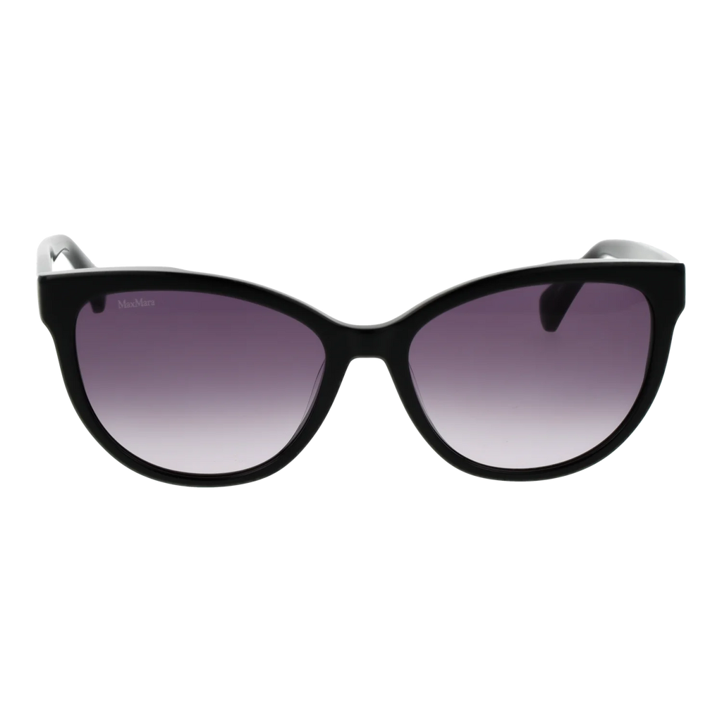Max Mara sunglasses, Max Mara Sunglasses MM0058 01B 57 – Burghley & Co (Image 2)