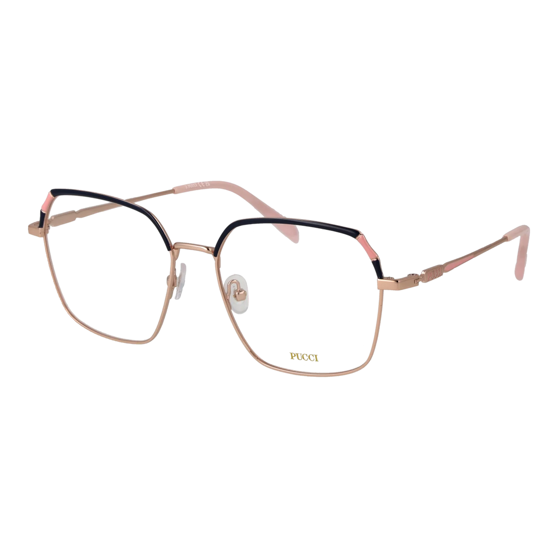 Pucci Square glasses in  and , Metal frame, Pucci Optical Frames EP5210 028 54 – Burghley & Co (Image 1)