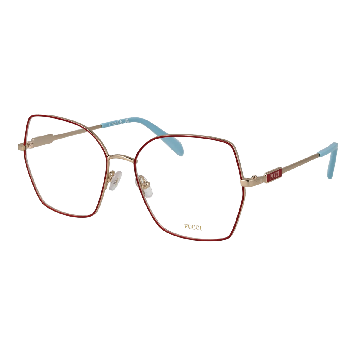Pucci glasses, Metal frame, Pucci Optical Frames EP5213 071 56 – Burghley & Co (Image 1)