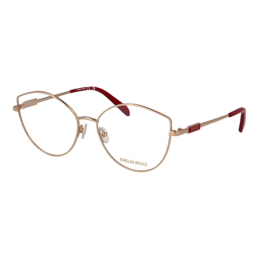 Pucci Cat-eye glasses, Metal frame, Pucci Optical Frames EP5214 028 56 – Burghley & Co (Image 1)