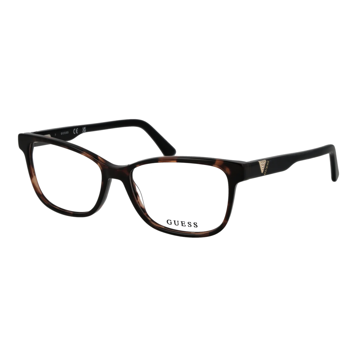 Guess Rectangle glasses, Acetate frame, Guess Optical Frames GU2943 052 52 – Burghley & Co (Image 1)