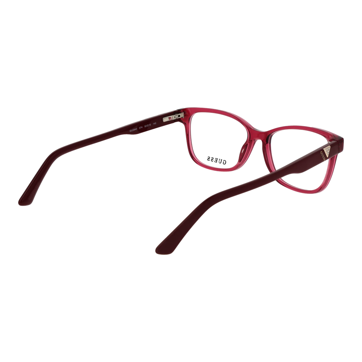 Guess Rectangle glasses, Acetate frame, Guess Optical Frames GU2943 074 52 – Burghley & Co (Image 3)