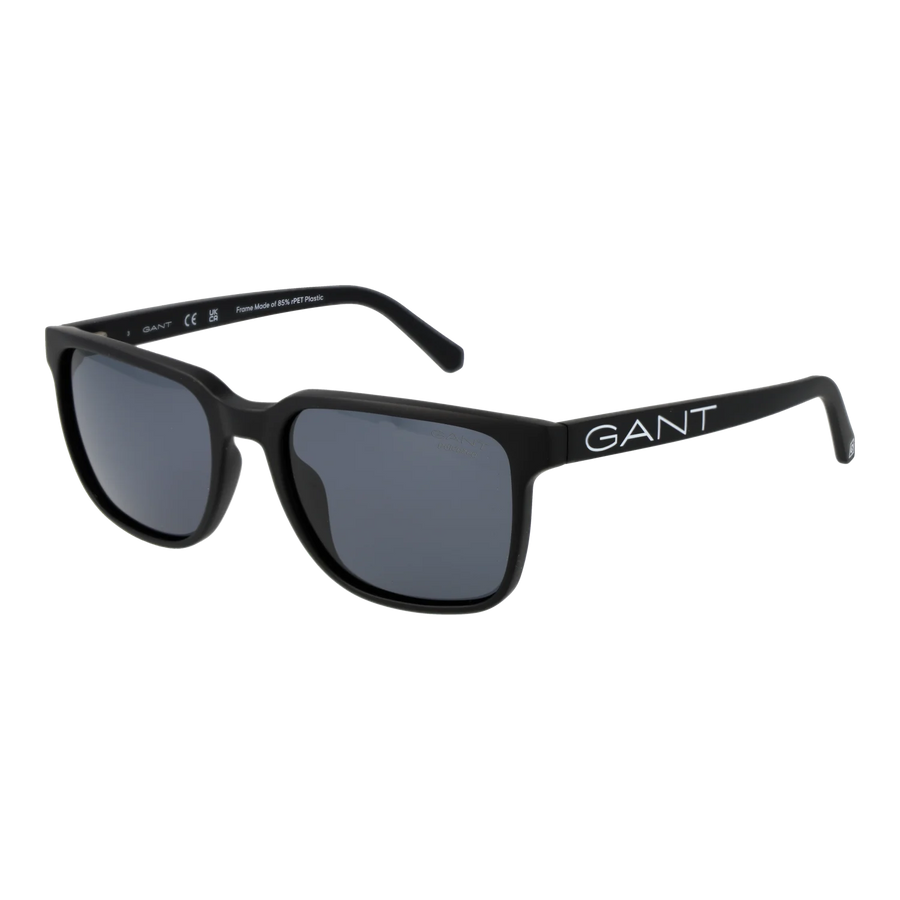 Gant Square sunglasses, Stainless steel frame, Gant Sunglasses GA7202 02D 54 – Burghley & Co (Image 1)